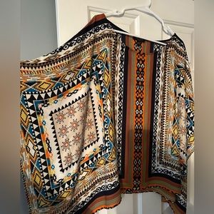 Melissa Paige butterfly sleeve dressy top.  In excellent condition- size 2X.